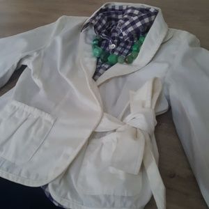 J Crew Wrap Tie Blazer